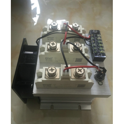 TTR3-80~400A 固態繼電器三相模組系列